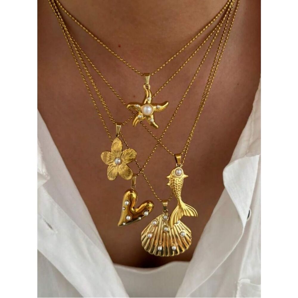 Heart Pendant Necklace #2601